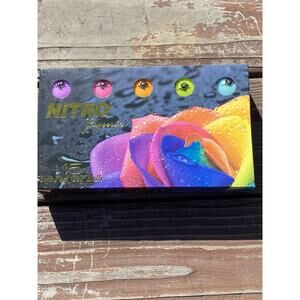 NITRO 15 COLORS GOLF BALLS GLYCERIN SOFT FEEL ASSORTED